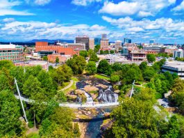 Greenville al Top 10 de mejores lugares para vivir en EE.UU.