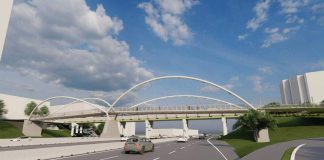 Inicia la construcción del Puente Rail Trail sobre I-277