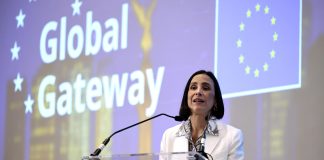 México aboga por la colaboración con la Unión Europea en su transición energética La secretaria mexicana de Energía, Luz Elena González Escobar, habla durante la sexta edición del Foro México–Unión Europea (UE) este viernes, en Ciudad de México (México). EFE/ José Méndez