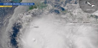 Melissa se transforma en huracán de categoría 5 y pone en alerta a Jamaica El huracán Melissa, formado como tormenta tropical el martes pasado en el mar Caribe, ha alcanzado la categoría 5, según el Centro Nacional de Huracanes (NHC, en inglés) de Estados Unidos, que prevé vientos destructivos, marejada ciclónica e inundaciones catastróficas que empeorarán en Jamaica durante el día y hasta esta noche. EFE/ Unión Europea, Imágenes De Sentinel-3 De Copernicus SOLO USO EDITORIAL/SOLO DISPONIBLE PARA ILUSTRAR LA NOTICIA QUE ACOMPAÑA (CRÉDITO OBLIGATORIO)