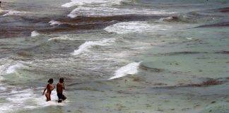 México advierte de seis playas donde no es seguro nadar en esta temporada vacacional Turistas disfrutan de una playa en Playa del Carmen, en Tijuan, México. Imagen de archivo. EFE/Alonso Cupul