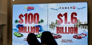 Jugador de lotería navideña gana 1.800 millones, segundo mayor premio histórico en EE.UU. EFE/EPA/ERIK S. LESSER