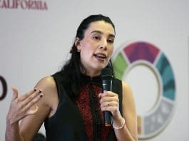 México asume la presidencia de la Organización Mundo Maya hasta 2028 durante Fitur 2026 La secretaria de Turismo de México, Josefina Rodríguez Zamora, habla durante una conferencia de prensa en Ciudad de México (México). Imagen de archivo. EFE/ José Méndez