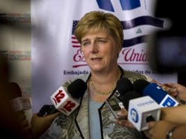 Embajadora Dogu llega este sábado a Caracas para reabrir misión diplomática de EE UU Archivo. EFE/Jorge Torres