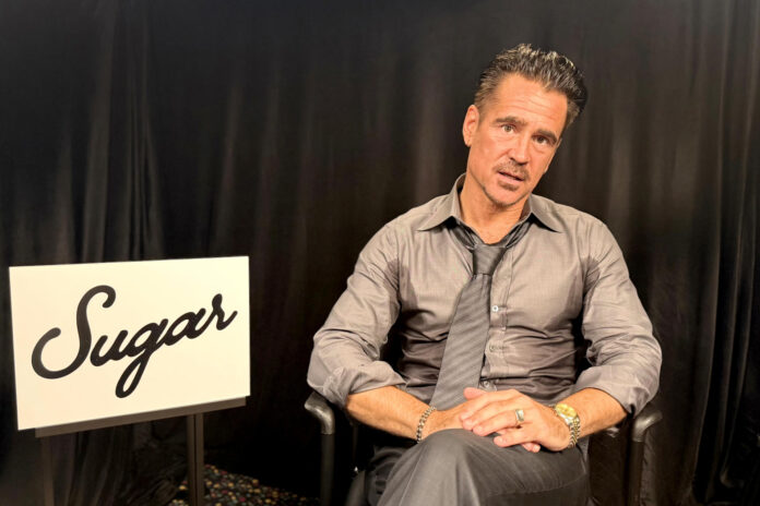 Fotografía del 1 de mayo de 2026 que muestra al actor irlandés Colin Farrell posando durante una entrevista con EFE en Miami, Florida (Estados Unidos). EFE/ Alicia Civita
