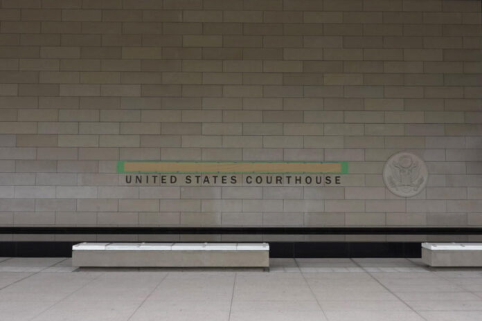 Fotografía que muestra la fachada del Tribunal de Primera Calle, este miércoles, en Los Ángeles (Estados Unidos). EFE/ Omar Alonso
