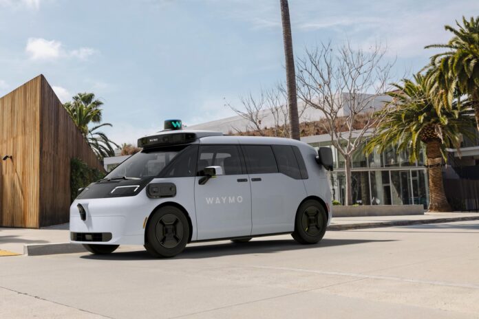 Fotografía cedida por Waymo donde se aprecia su robotaxi Ojai, el primer vehículo que incorpora la sexta generación de su sistema de conducción autónoma 'Waymo Driver', según la compañía. EFE/Waymo /SOLO USO EDITORIAL /NO VENTAS /SOLO DISPONIBLE PARA ILUSTRAR LA NOTICIA QUE ACOMPAÑA /CRÉDITO OBLIGATORIO
