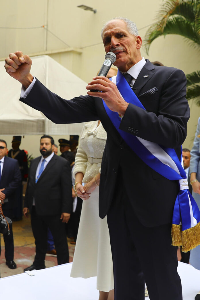 Fotografía de archivo del presidente de Honduras, Nasry 'Tito' Asfura. EFE/ Gustavo Amador

