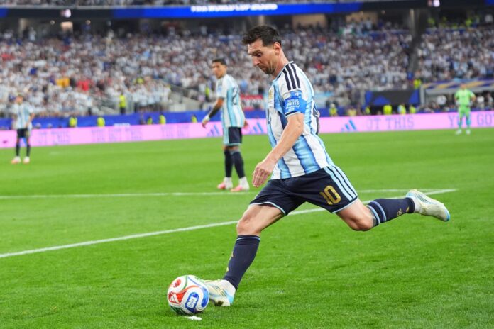 Lionel Messi afirmó este lunes en Dallas que no vive el Mundial 