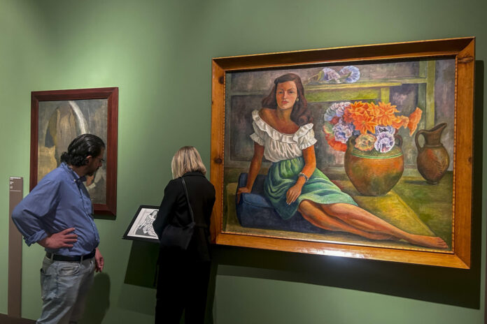 Los Museos Capitolinos de Roma inaugurarán este martes la exposición 'Diego Rivera y la construcción del arte moderno en México en el siglo XX', una retrospectiva de más de 140 obras que sitúa al célebre muralista en el centro de los intercambios vanguardistas entre Europa y el país norteamericano. EFE/Mariana López Alba
