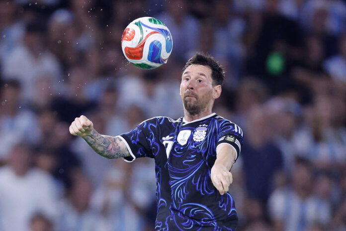 El jugador de Argentina Lionel Messi en foto de archivo de Juan Ignacio Roncoroni. EFE
