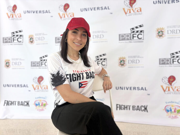 Fotografía del 18 de junio de 2026 que muestra a la actriz y cantante puertorriqueña Ana Isabelle posando posando en Carolina (Puerto Rico). EFE/ Esther Alaejos
