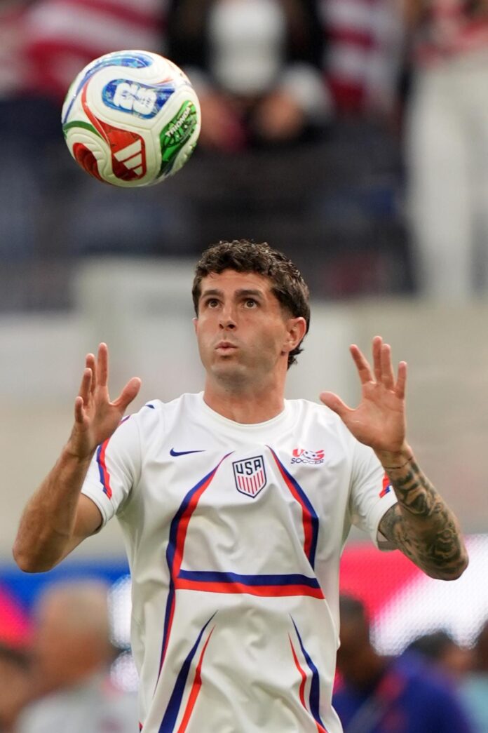 Christian Pulisic, figura de la selección de Estados Unidos. EFE/EPA/SCOTT STRAZZANTE
