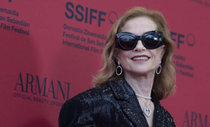La actriz francesa Isabelle Huppert. EFE/Juan Herrero
