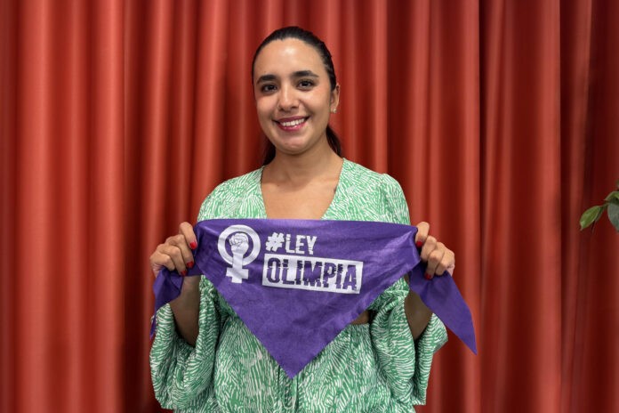 Fernanda Medellín, que dirige la estrategia de comunicación y vinculación de la Red Latinoamericana de Defensoras Digitales. EFE/Julia García
