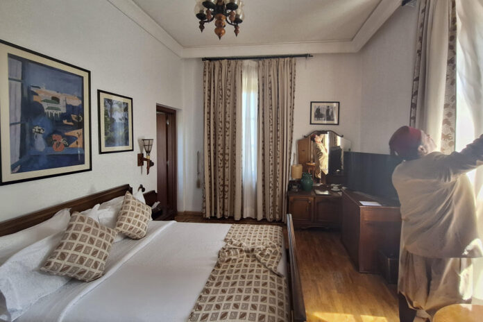 Henri Matisse ocupó la habitación 35 del Gran Hotel Villa de France. EFE/ Mar Marín
